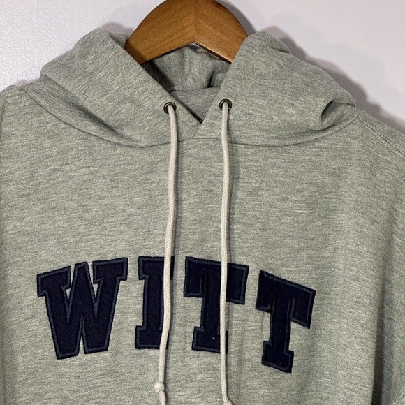 Jansport Sweatshirt Men Size XXL Gray Hooded Long Sleeve Pull-on Kangaroo Pocket - Picture 8 of 13